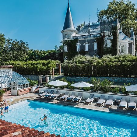 Chateau Belle Epoque - Chambres D'Hotes & Gites Linxe Exterior foto